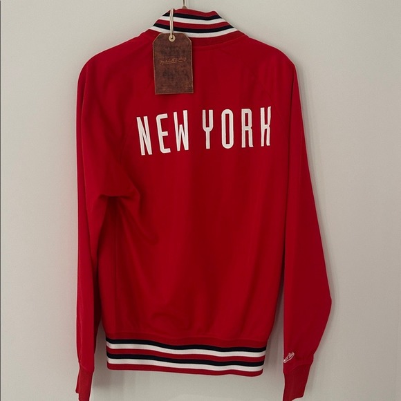 NWT Mitchell & Ness men's Red Bull soccer league Zip-Up Hoodie - Picture 3 of 10